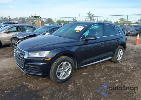 2019 Audi Q5 45 Premium из США, поврежденный, VIN WA1ANAFY6K2065638